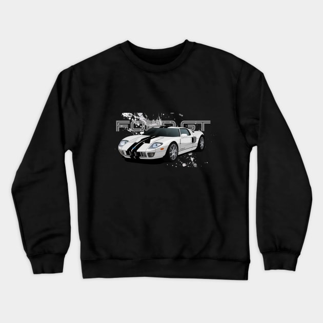 Ford GT Crewneck Sweatshirt by brendobar